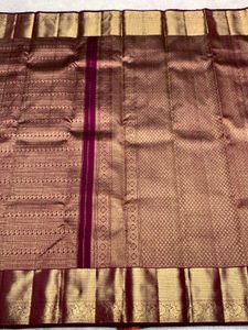 Elegant Silk Blend Saree