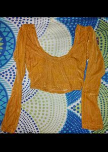 SALE!!!! Mustard Yellow Long Sleeve Top SET OF 2