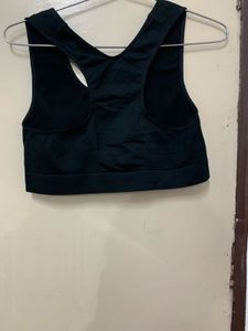 Black Sports Bra