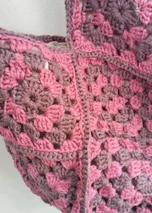 Chic Crochet Tote Bag