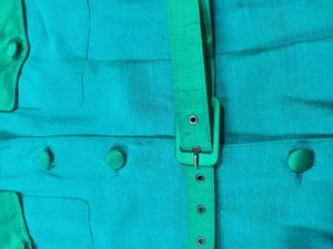 Teal Utility Jumpsuit