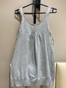 Grey Knit Tank Top