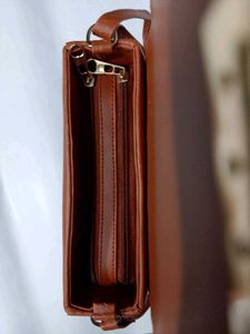 Stylish Brown Crossbody Bag