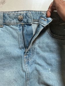 y2k Blue Denim Mini Skirt