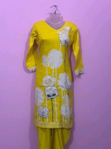 Yellow Salwar suit