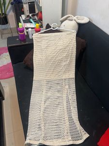 Mesh Cover-Up Dress