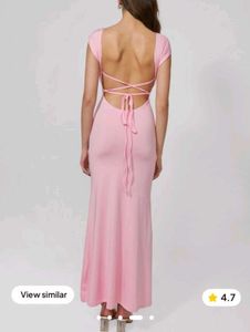 PINK NEWME MAXI DRESS