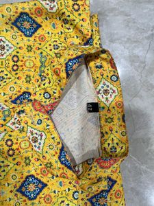 Men's Yellow kurta for dandiya night