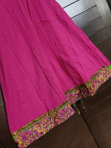 Beautiful Pink Embroidered Kurta