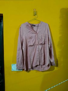 Dusty Rose Long Sleeve Tunic Top