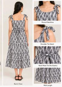 Stylish Sleeveless Printed Dress