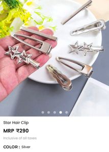 Cute Star Hair Clip Set