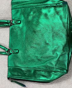 Shiny Green "GAUDI" Tote Bag