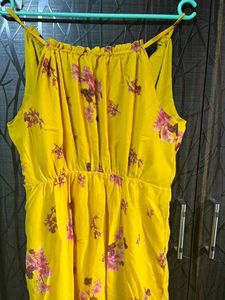 Faballey Yellow Dress With Tag