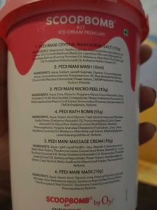 Pedilogix Scoopbomb Ice-Cream Pedicure Kit