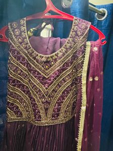 Embroidered Nyra kurta dupatta Set