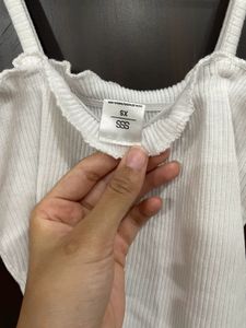 Cute White Camisole Top