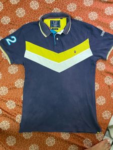 Men's Navy Blue Polo T-Shirt