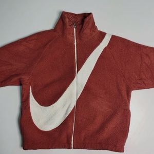 N*ke Big Swoosh Fleece Jacket