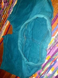 Teal Drawstring Gym Shorts