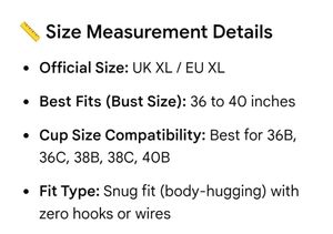F&amp;F Premium Rani Pink Ribbed Seamless Bralette (Si
