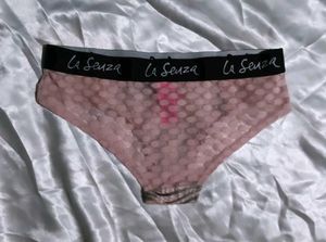 La Senza Pink Tropical Print Panty
