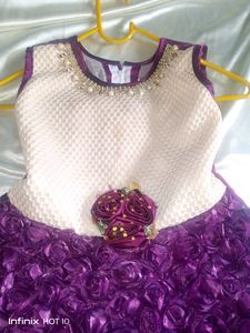 Purple 🟣🟣 Frock 4 to 6 Years