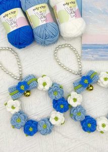 Crochet Flower Wreath Ornament