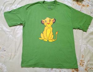 Cute Simba Graphic T-Shirt