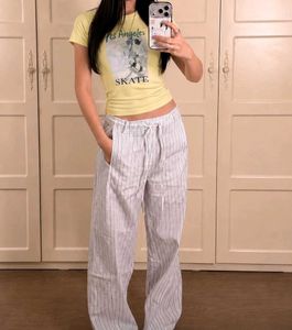 y2k fitted top yellow los Angeles