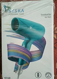 Syska 1000W Hair Dryer With Two Speed Settings