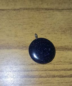 Black Goldstone Pendant