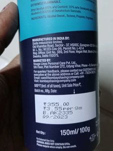 Bombay Shaving Company Desire Deodorant Spray
