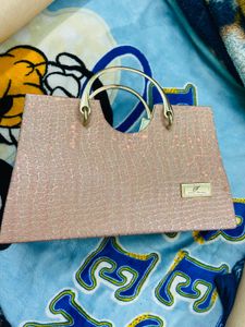 Rose Gold Color Handbag 👜