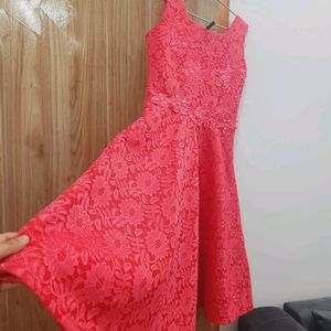 Elegant Pink Lace Top