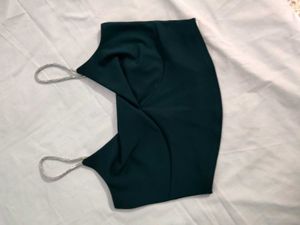 Outryt by Azorte Strappy Cropped Bralette Top
