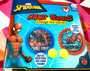 Kids Marvel Spiderman Hand Tennis Game