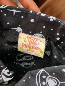 Black Printed Shirt (Boy's)