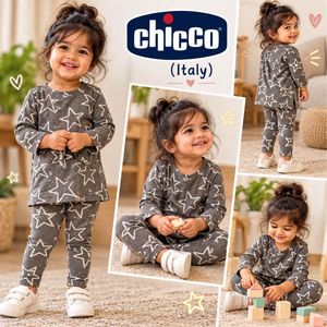 Chicco Imported Starry Glittery Coord Set