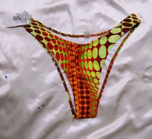Patterned Bikini Bottom