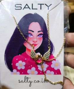 Angel Wings Neclace - Gold