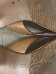 Metro Bronze Thong Sandals