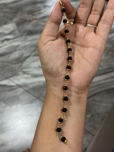 Elegant Black Bead Bracelet