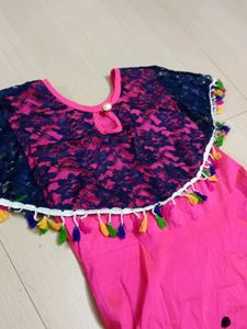 Cute Pink Girls Dress
