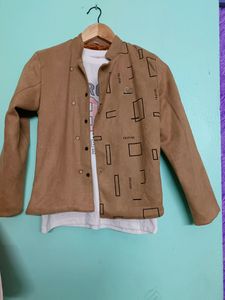 Kid's Blazer With T.shirt'