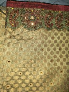Saree Golden Brown Colour