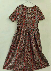 Boho Floral Print dres