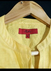 Yellow Women's Long Kurta