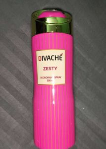 DIVACHE ZESTY Deodorant Spray 200ml +1free myste