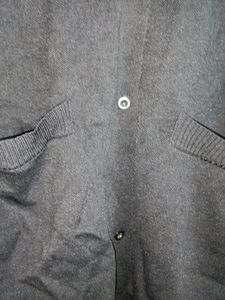 Trendy Chic Long Black Cardigan